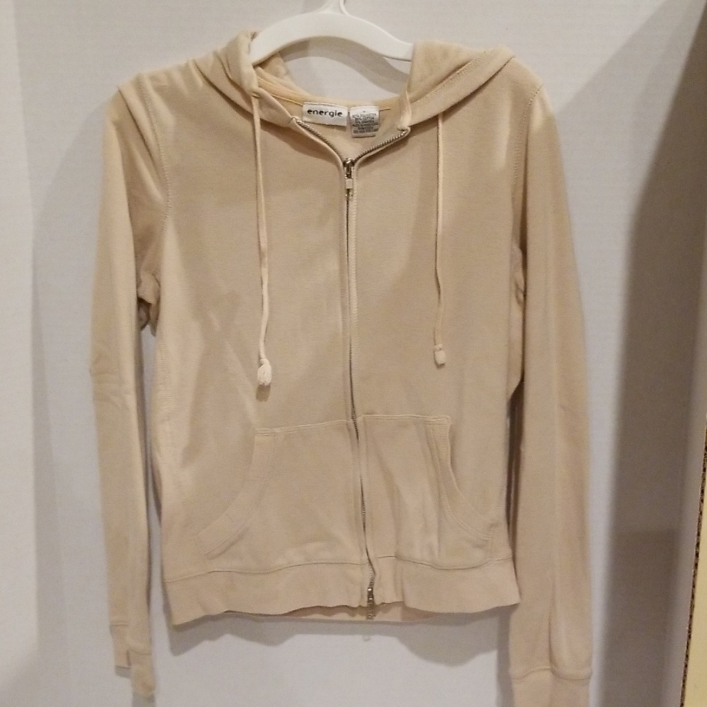 Energie💥 Tan Zippered Hoody A20